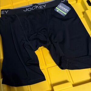 Jockey Black Men's Performance Boxer Briefs